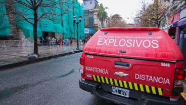 En una ocasión, una falsa amenaza apuró a la brigada de explosivos al Normal 2.l