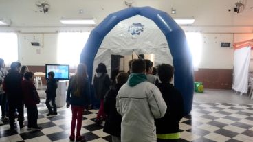 Postales del paso de Cultura Más Vos por Aldao.