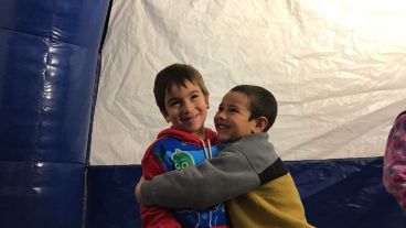 Postales del paso de Cultura Más Vos por Aldao.