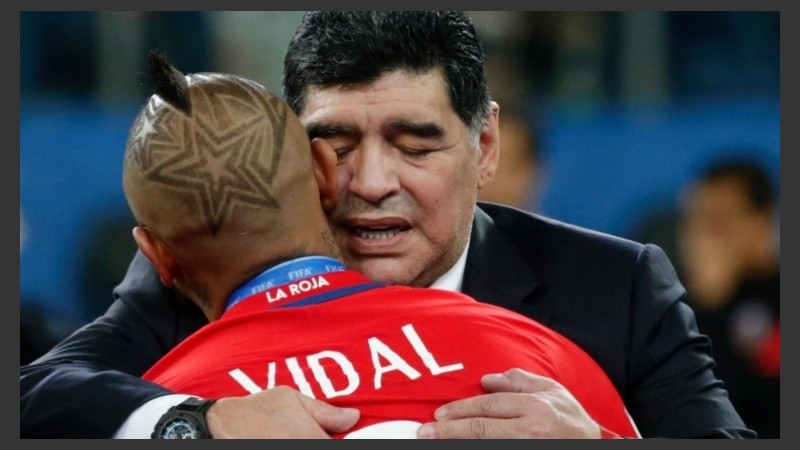 Consuelo para Arturo Vidal.