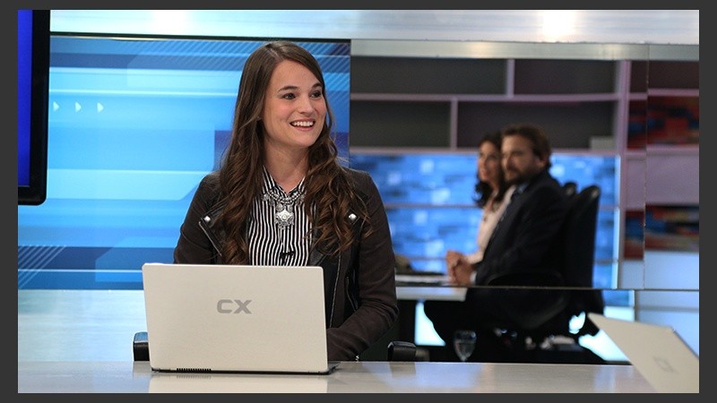 Cecilia estuvo este lunes en Telenoche.