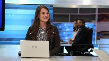 Cecilia estuvo este lunes en Telenoche.