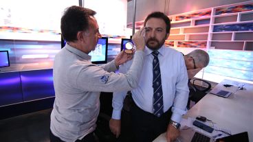 El Turco en la previa de Telenoche.