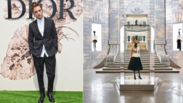 Robert Pattinson participó del Paris Fashion Week.