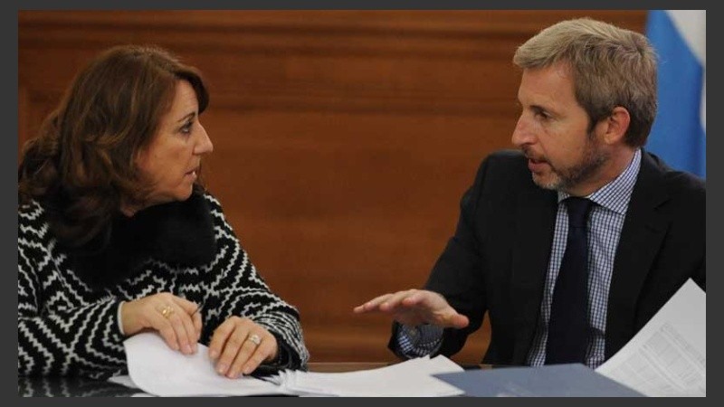 Fein y Frigerio se sacaron chispas en la Casa Rosada. 