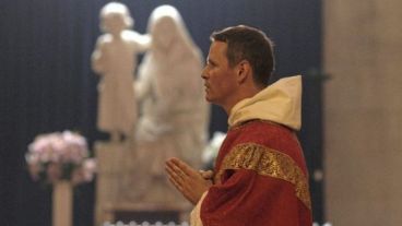 El ex jugador, ahora en su nueva función.