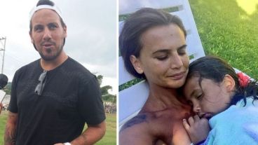 Fabbiani y Granata son los padres de Uma.