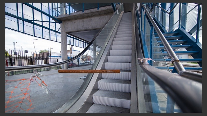 El sector de planta alta se encuentra fuera de servicio. (Alan Monzón/Rosario3.com)