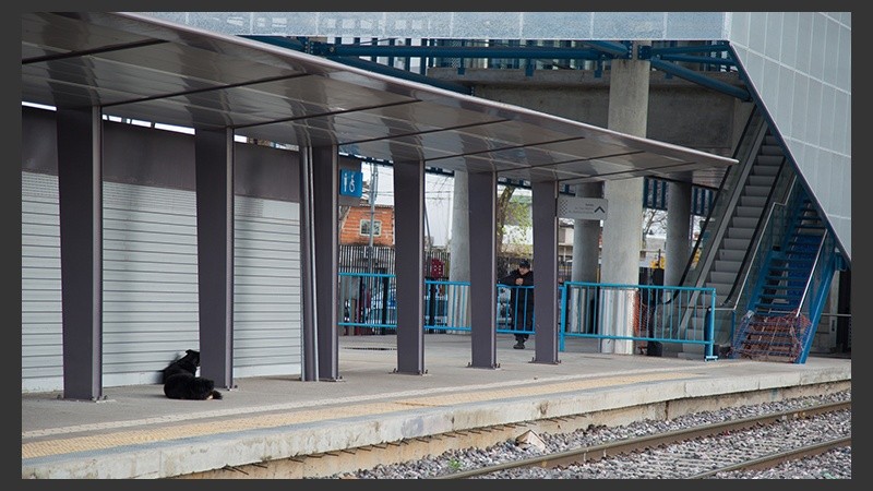 Una estación con poco movimiento. (Alan Monzón/Rosario3.com)