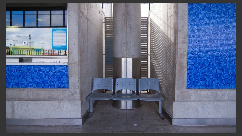 Una estación a la que le falta vida. (Alan Monzón/Rosario3.com)
