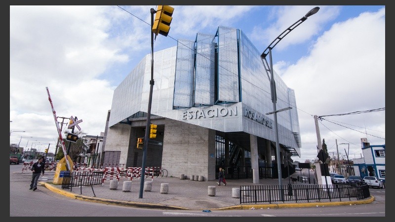 La estación se encuentra en Batlle y Ordóñez y avenida San Martín. (Alan Monzón/Rosario3.com)