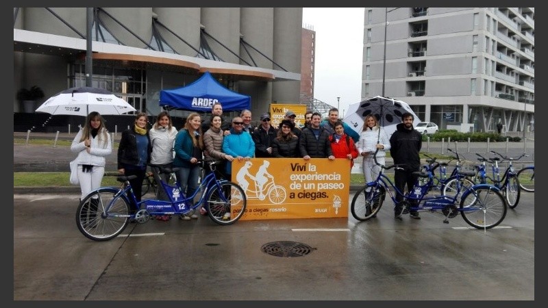 El Programa es llevado adelante por la Asociación Rosarina de Deportes para Ciegos.