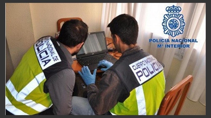 Las fotos del operativo de la Policía de España.