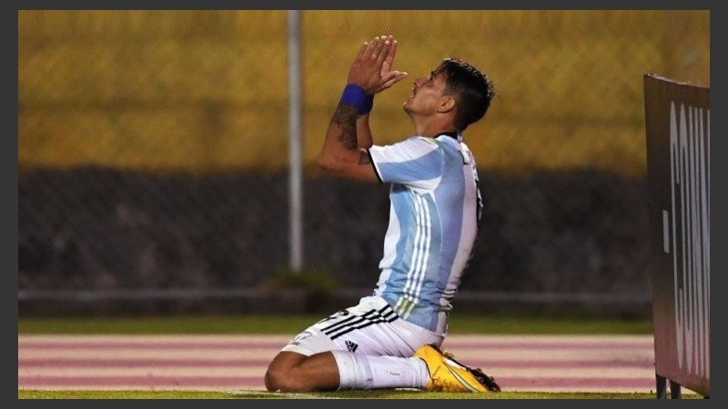 El goleador en aquel recordado partido de Atlético en Ecuador.