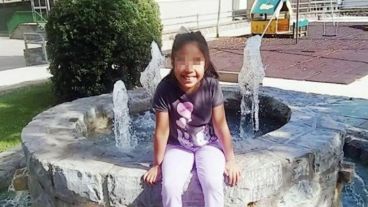 La menor, víctima de tortura y asesinato.