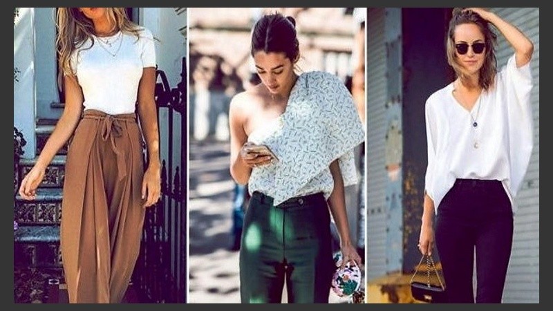 Una opción para usarla en pantalones de vestir, jeans, polleras y shorts.