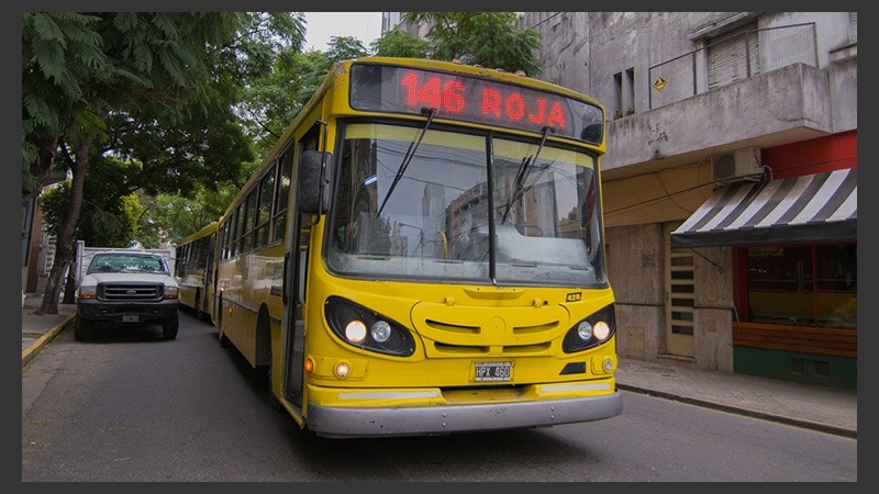 El hecho ocurrió en un coche de la línea 146. 