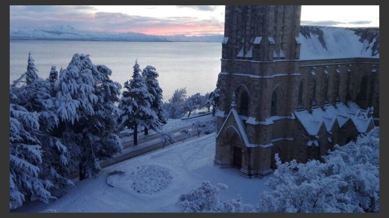 Imágenes de la impresionante nevada en el sur. 