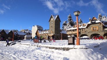 Imágenes de la impresionante nevada en el sur.