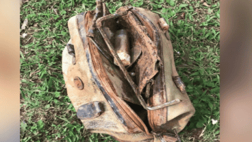 El bolso tenía en su interior todos los elementos intactos.