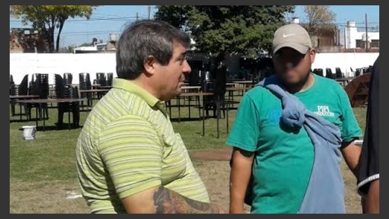 El referente sindical que fue allanado este fin de semana. 