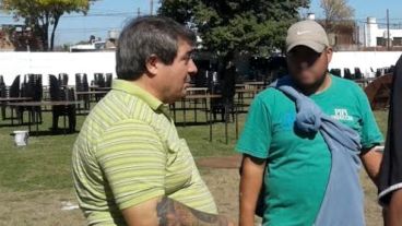 El referente sindical que fue allanado este fin de semana.