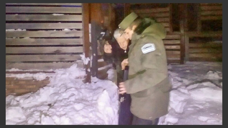 Gendarmería coordina un operativo de asistencia en la Patagonia.