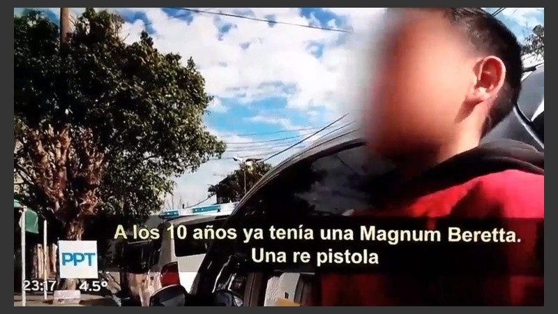 Una imagen del informe que emitió Lanata.