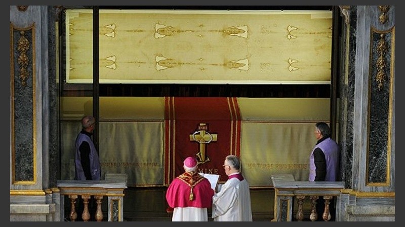 El Santo Sudario está resguardado en Turín.