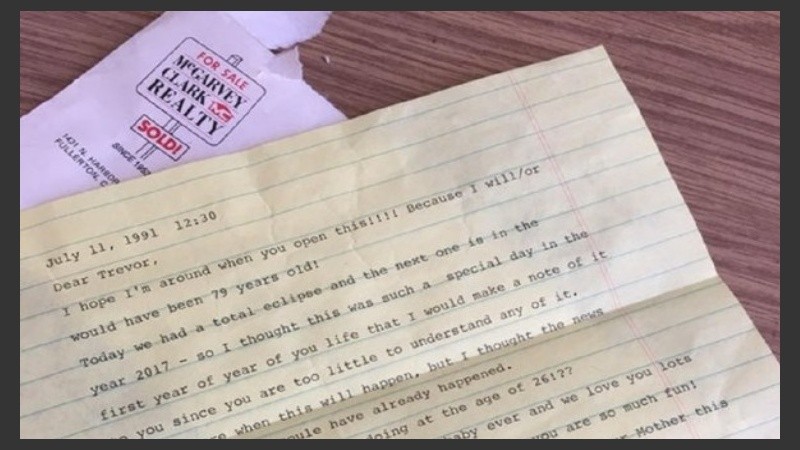 La carta que se viralizó en las redes.