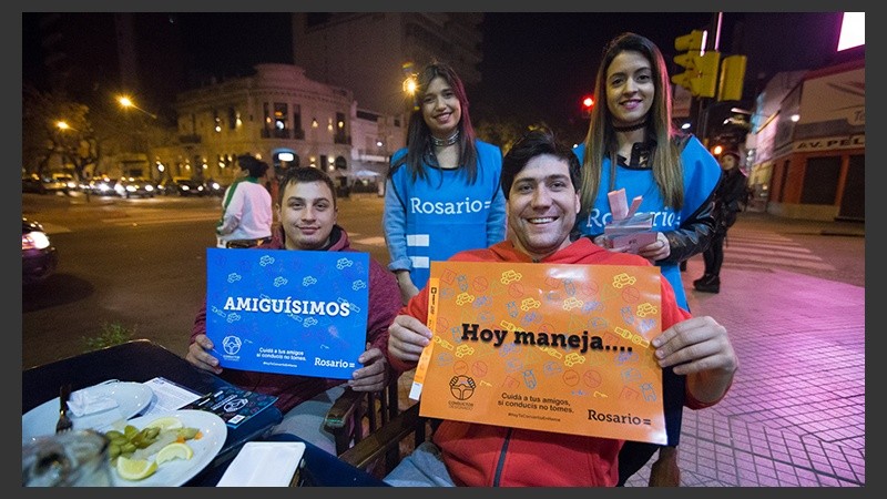 Conductor responsable. La campaña que impulsa la Municipalidad.