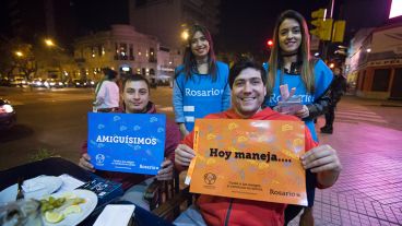 Conductor responsable. La campaña que impulsa la Municipalidad.