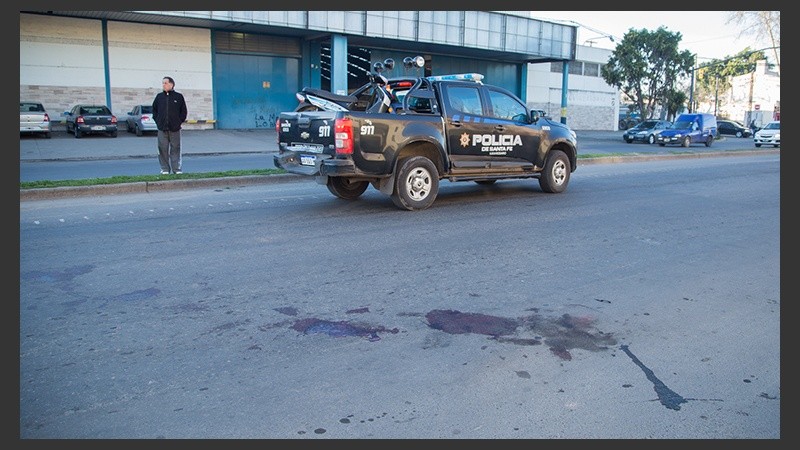 Ovidio Lagos al 4500 el lugar del asesinato.