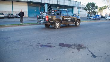 Ovidio Lagos al 4500 el lugar del asesinato.