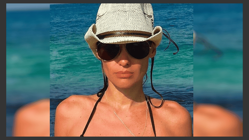 La modelo se tomó unos días junto a su novio en Ibiza.