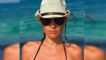 La modelo se tomó unos días junto a su novio en Ibiza.