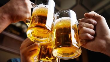 Una cerveza siempre es bienvenida.