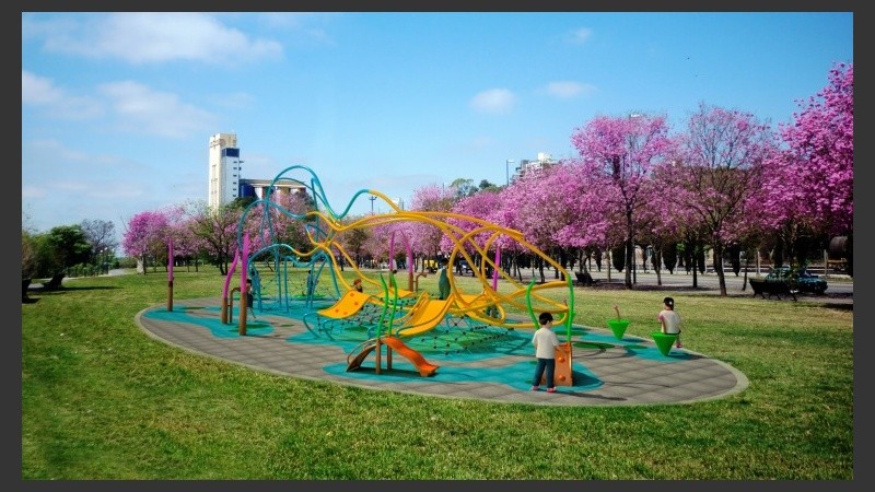 El juego que se habilitará este domingo en el Scalabrini Ortiz. 