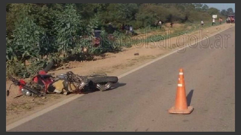 El siniestro se produjo sobre la ruta nacional 81.