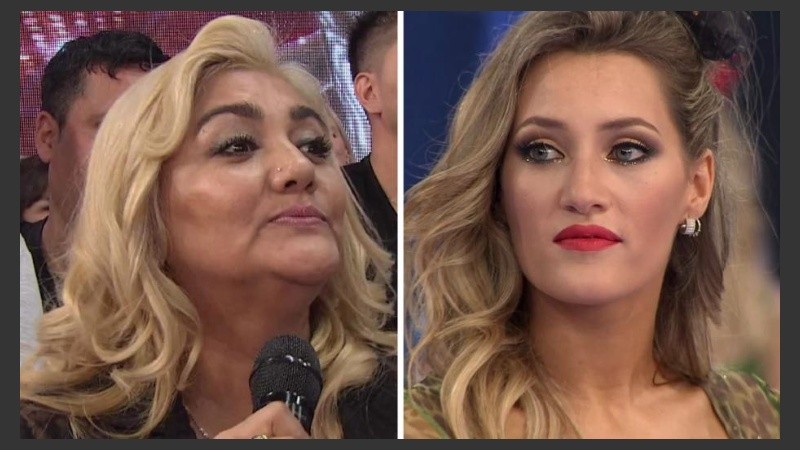 Noche tensa en la pista del Bailando. 