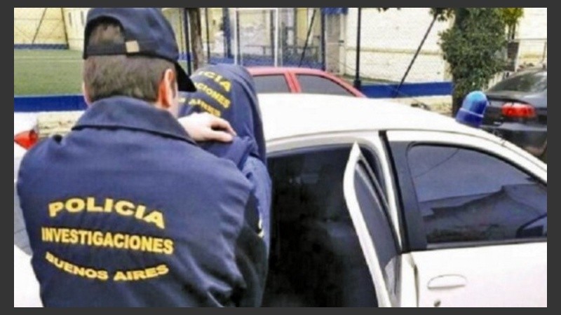 El momento de la detención del acusado.