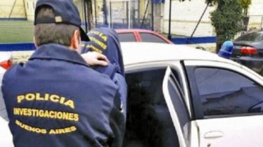 El momento de la detención del acusado.