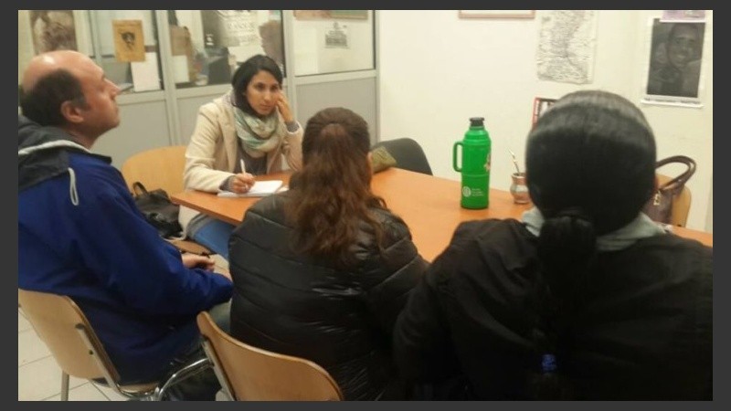 La conferencia de prensa se realizó este martes en ATE.