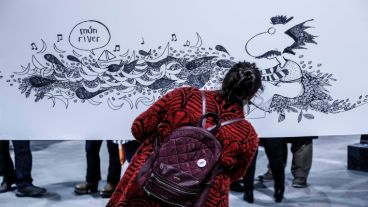 "Fontanarrosa, el mayor de mis afectos" puede visitarse hasta el 27 de agosto, en el Galpon 13. Gratis