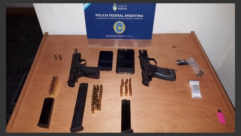 En lo operativos secuestraron armas de fuego.