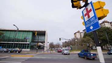 Uno de los heridos ingresó por sus propios medios al Heca.