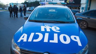 La Policía trabajó en el lugar junto a bomberos y el Sies.