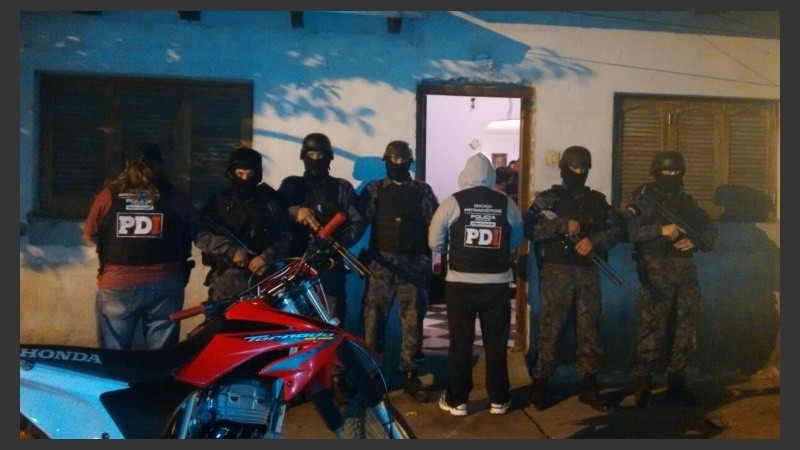 Frentudo cayó en un festejo de cumpleaños. 