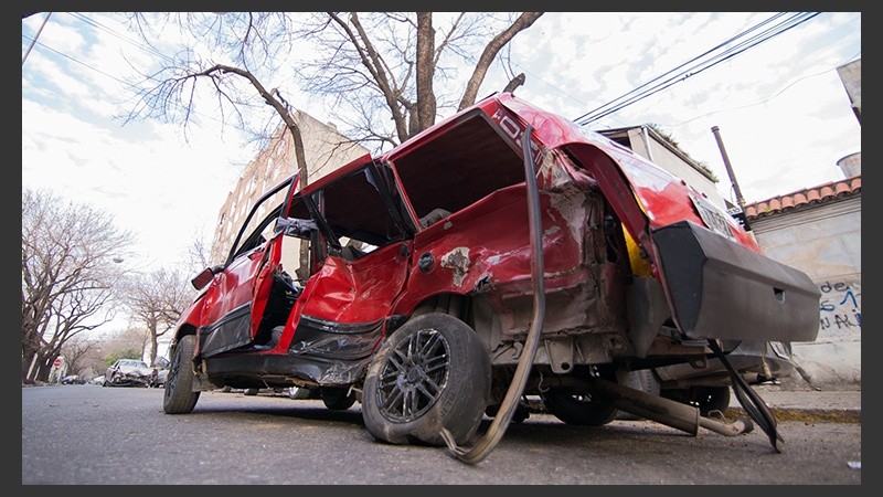 El conductor del Duna murió en el acto.