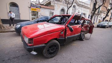 El conductor del Duna murió en el acto.